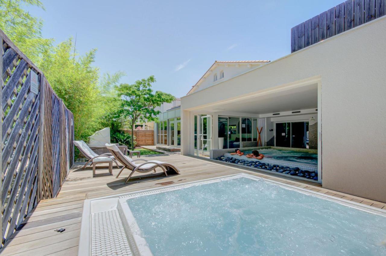 Le Cottage - Hotel & Spa อาร์เจเลส-ซัวร์-แมร์ ภายนอก รูปภาพ